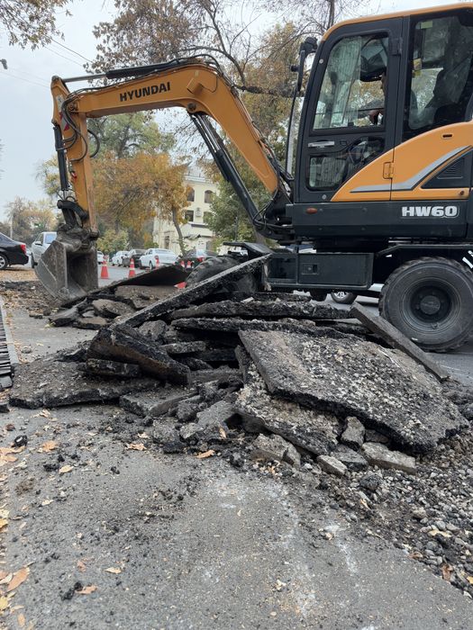 Услуги аренда экскаватора. Мини экскаватор хизмати.