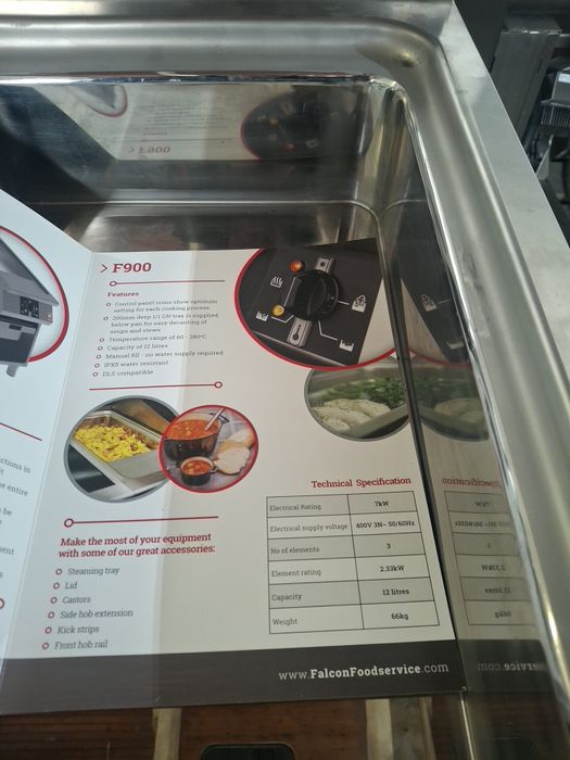 НОВ  Мулти пен  FALCON плоча Тиган /супник / пържолник/ бен мари