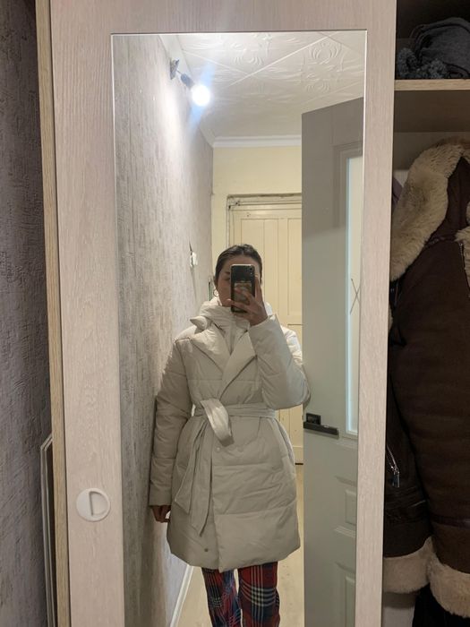 Куртка белая демисезонка