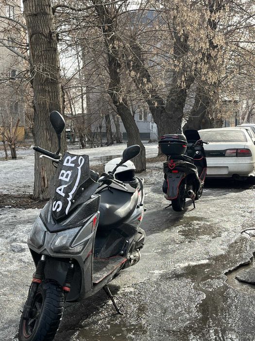 Скутер самурай в хорошем состоянии