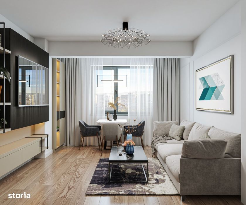 Apartament 2 Camere | TIP 4 | 58mp | Complex Comat Towers