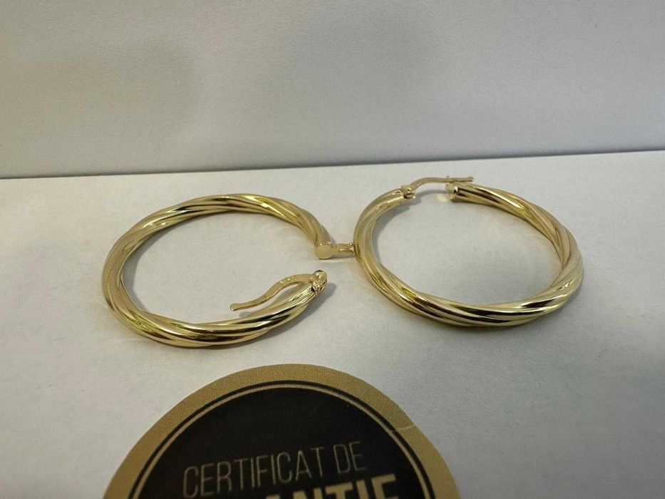 Cercei aur 14K 4.67 gr (ECA 39 / B.18590.1) Garantie 2 ani!