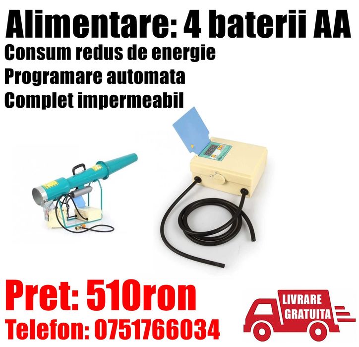 Timer Programator Tun Anti Pasari Animale Salbatice livrat GRATUIT