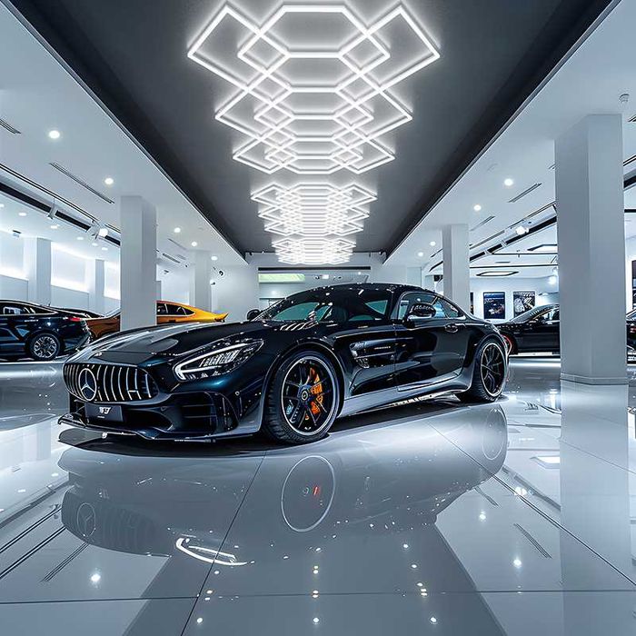 Модульное освещение для студии танцев и фитнеса