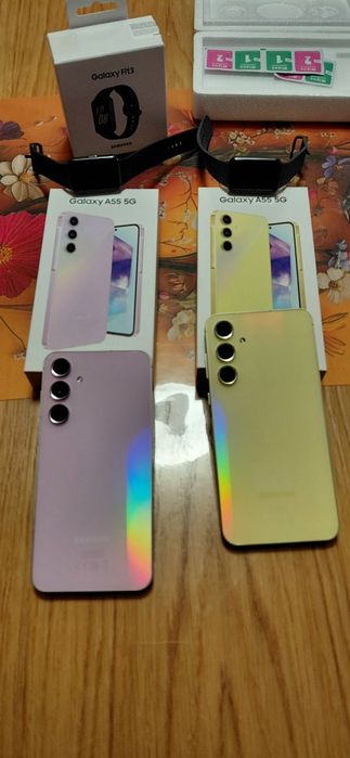 Samsung Galaxy A55 5G+Galaxy Fit3