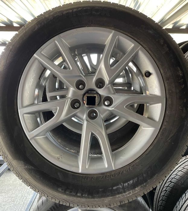 Set jante aliaj R17 originale Audi Q3 2011-2017 cu anvelope de vara