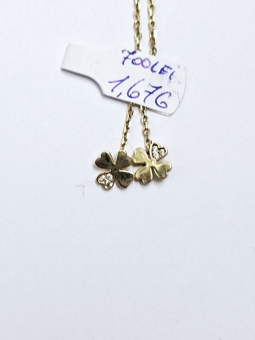 Maty Amanet cercei din aur 14 k 1.67 g cod 185