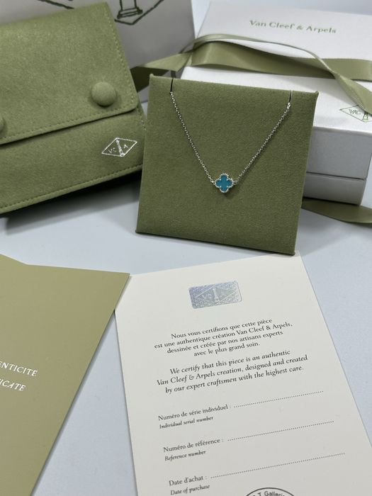 Brățară MINI Van Cleef & Arpels White Gold 750 Turquoise