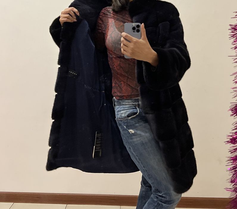 Норковая шуба премиум класс