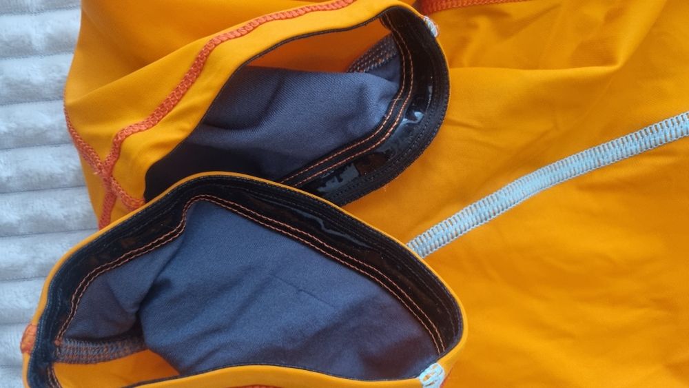 ARENA дамски състезателен бански, UK26, I36 - оранжев