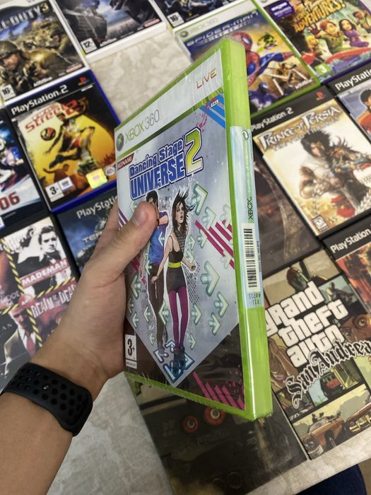 Диски Xbox 360, Playstation 2, Wii