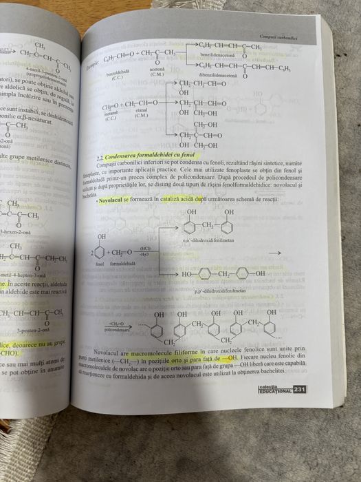 Carte chimie organica