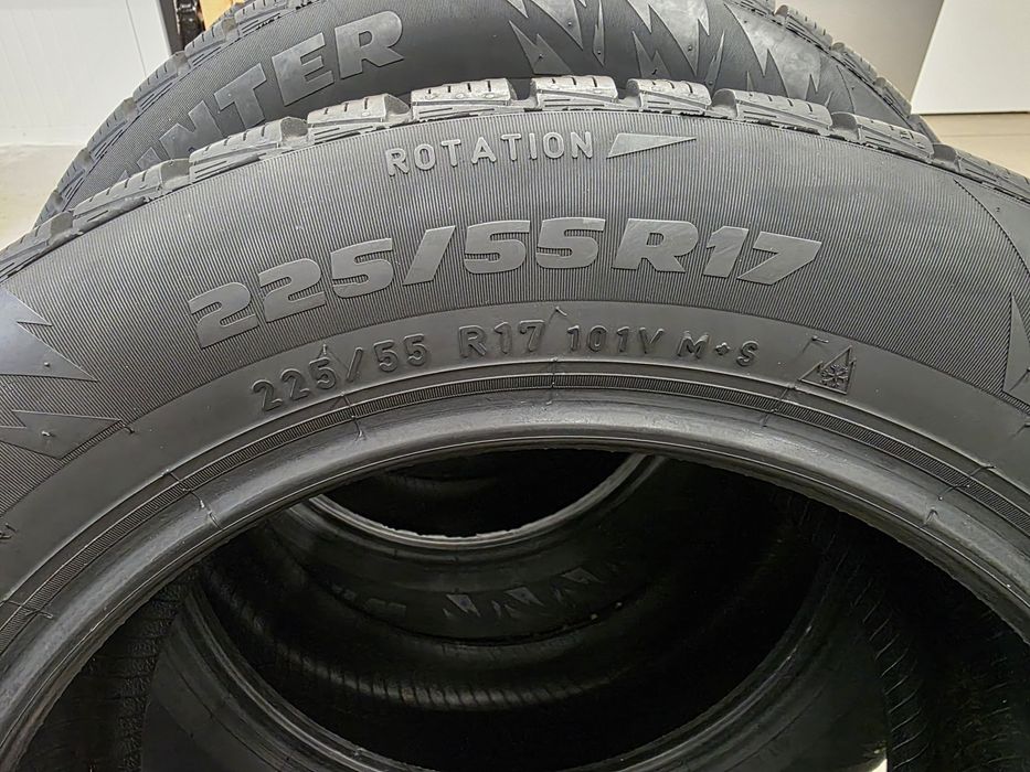 225/55/17 4бр.FORMULA WINTER-Неразличими от НОВИ-Made in ITALY