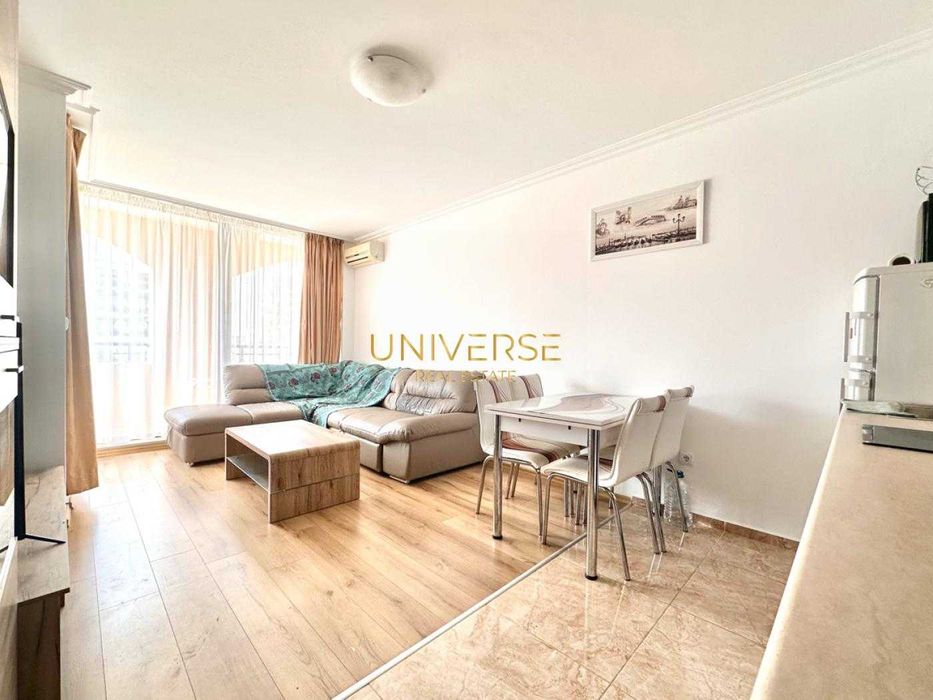 Продава се Тристаен апартамент в к.к. Слънчев бряг - 70 кв.м за 1422 €/кв.м - Снимка #1