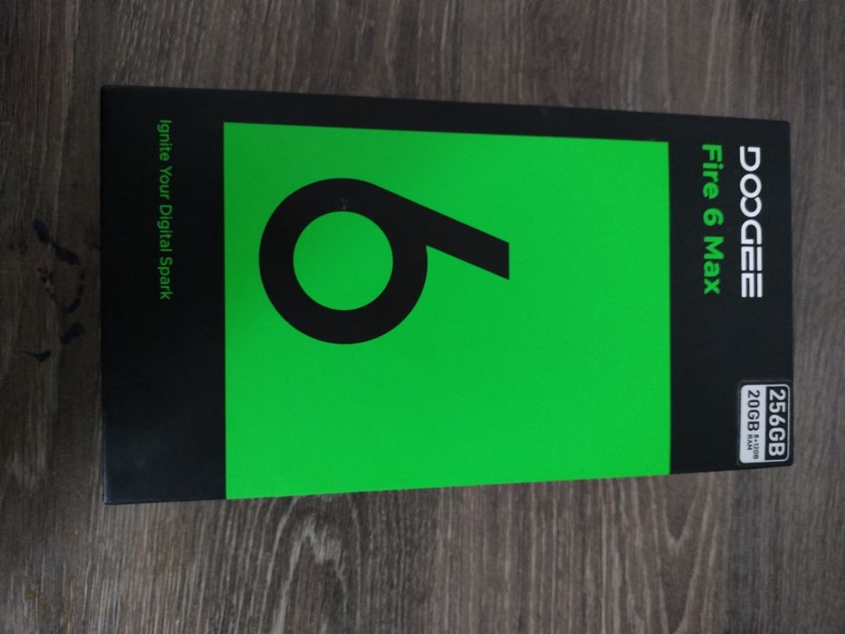 Telefon mobil Doogee Fire 6 Max Thermal Camera 5G, Dual SIM, Dimensity 7050, 6.72-inch 120Hz 20GB ram 256GB Lanterna 120 lumeni NFC 20800mAh