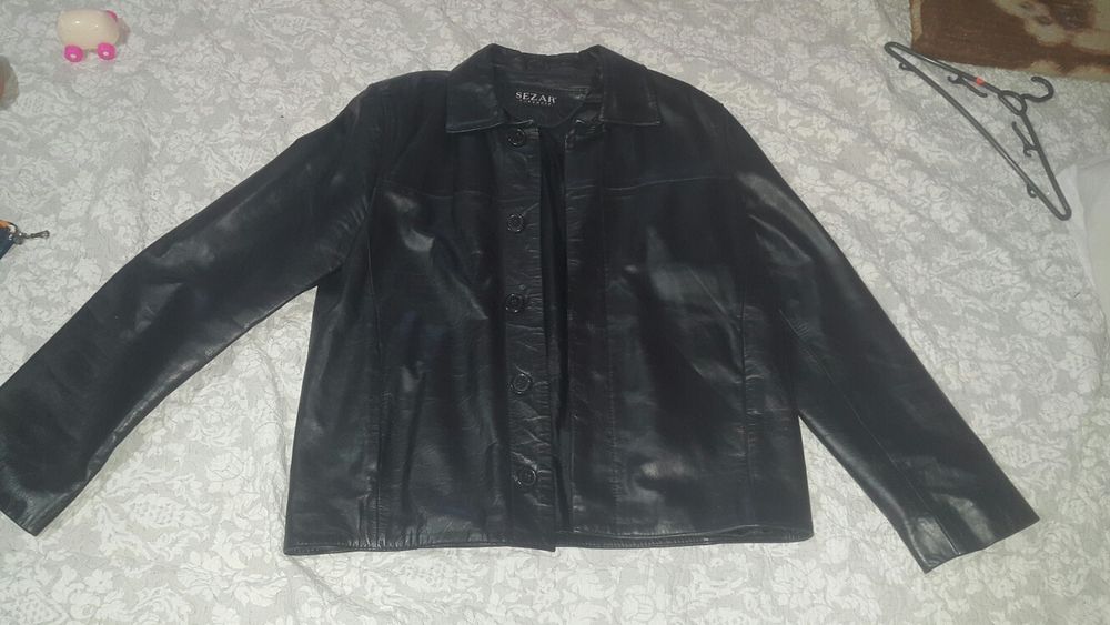 Кожено Сако Телешки Бокс