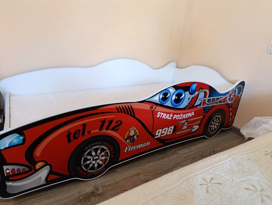 Легло кола с матрак- Cars