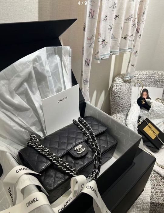 Chanel Чанта Естествена Кожа