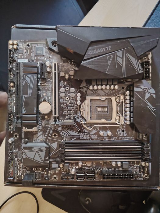 Placa de baza Z490M Gaming X LGA 1200