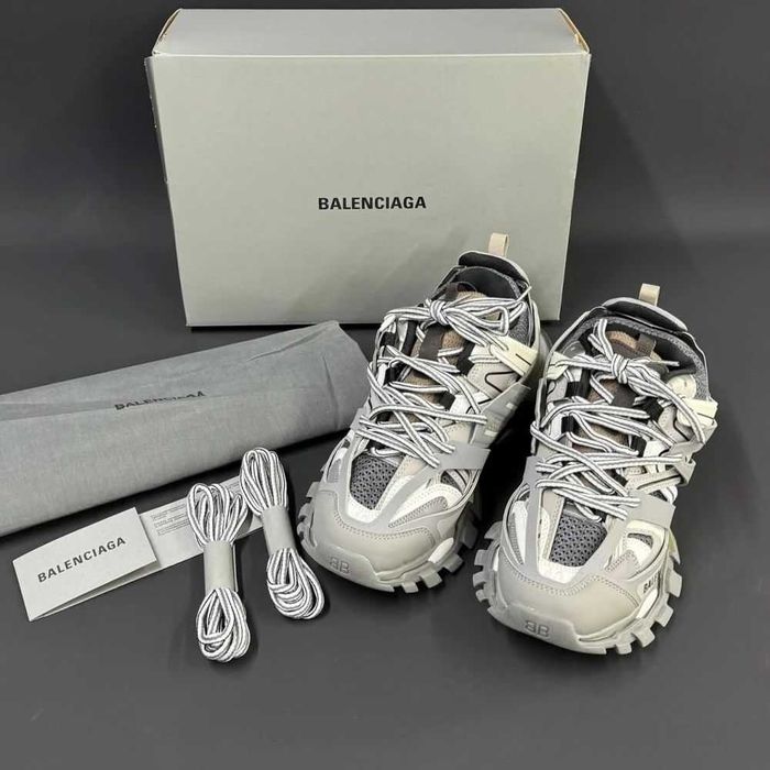 Balenciaga Track Sneaker "Grey/White"