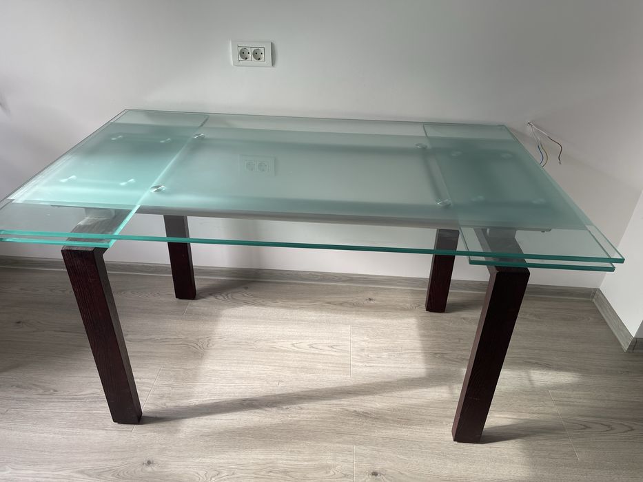 Masa de sticla extensibila Miobexpert