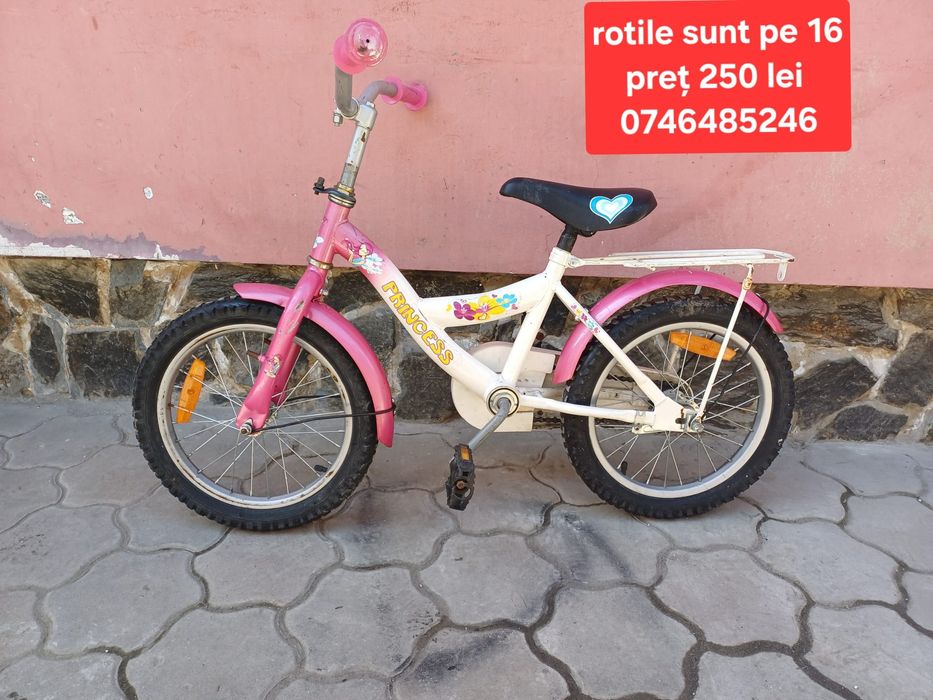 Bicicleta copii  preț 250 lei bucata