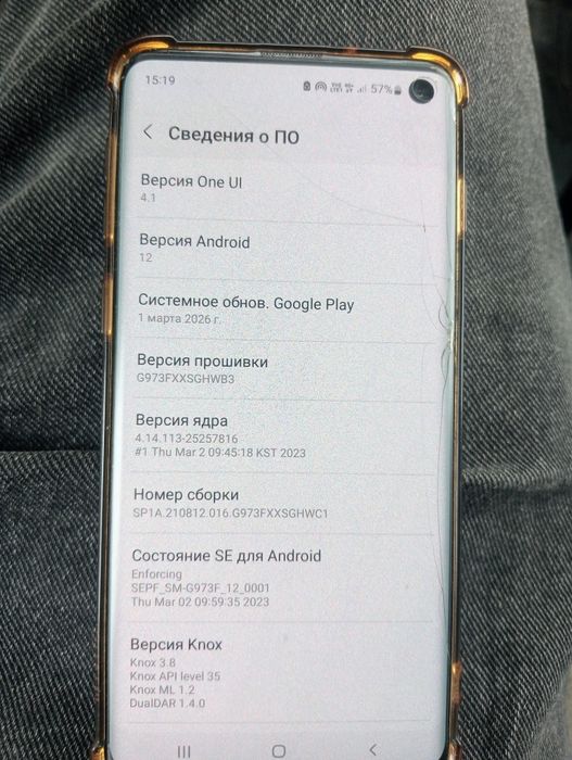 Самсунг С 10 каратыш