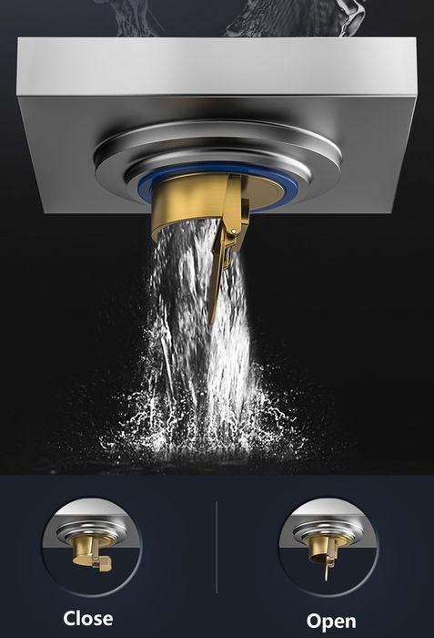 Подов сифон неръждаема стомана