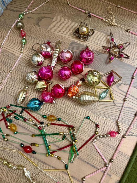 игрушки новогодние СССР