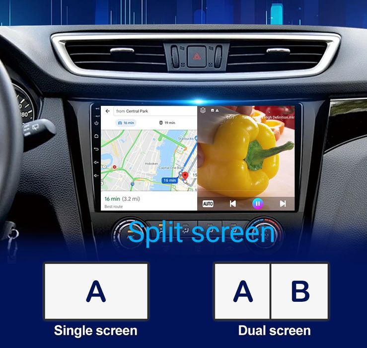 Navigatie Android dedicata pt. VW Scirocco (2008-2013).