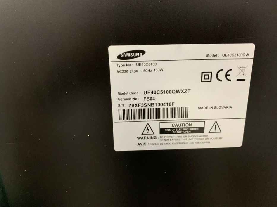 Tv Samsung Led de 40'