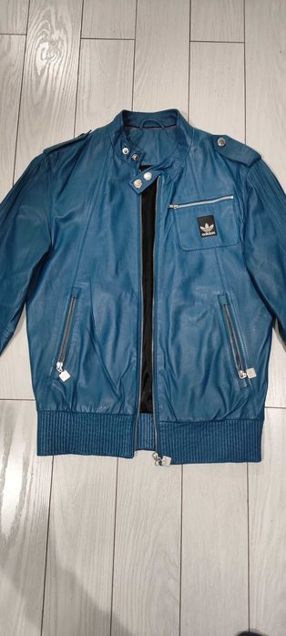 Оригинално кожено яке Адидас ( естествена кожа )