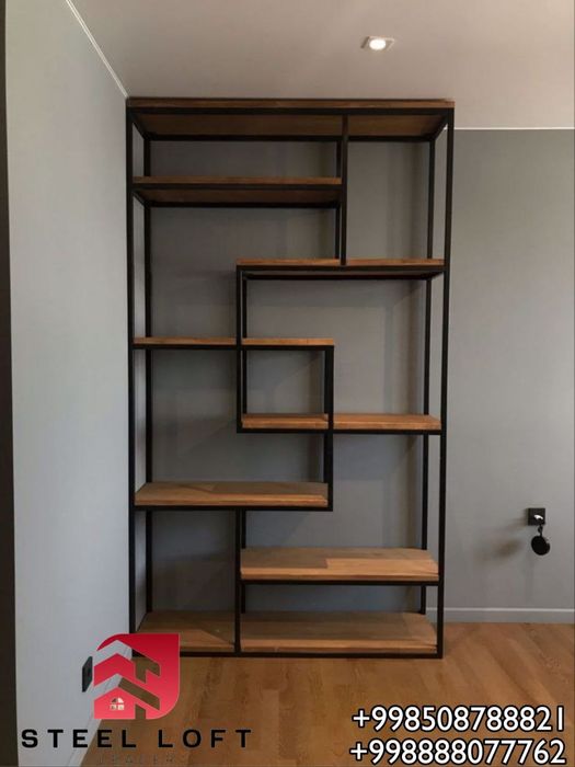 Лофт мебель полки, стеллажи , Polka, stelaj