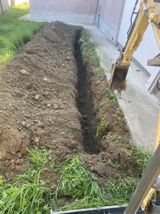 Servicii miniexcavator, săpare.