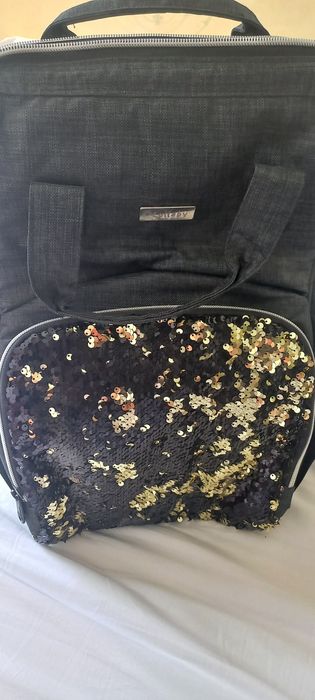 Рюкзак для мамы и кенгуру для ребёнка  очень хорошие  состояния