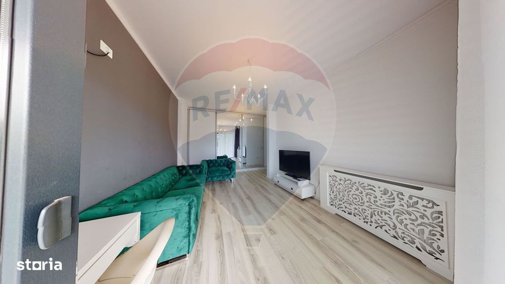 Apartament luminos cu 2 camere, terasa de 14 mp si loc de parcare