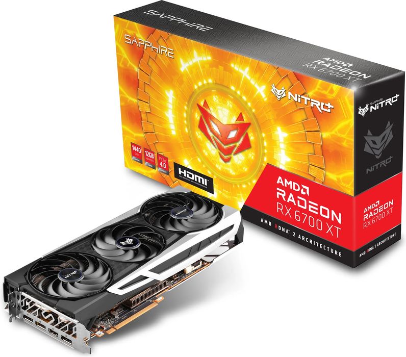 Radeon Rx6700xt Saphire nitro +