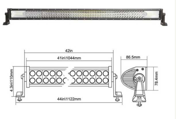 7D 7Д ДИОДЕН ЛЕД LED  БАР