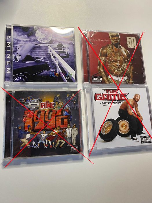 Рап музика, дискове и касетки