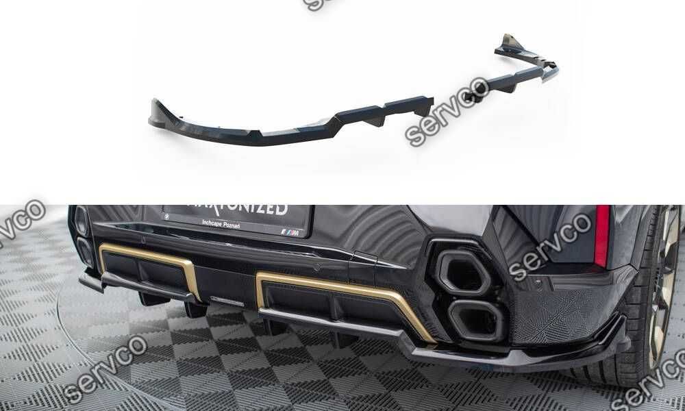 Prelungire splitter bara spate Bmw XM G09 2022- v1 - Maxton Design