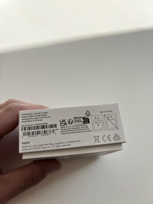 Casti APPLE AirPods 4,Noise Cancelling, originale