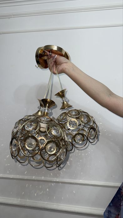 Люстра 3шт вместе цена 10к