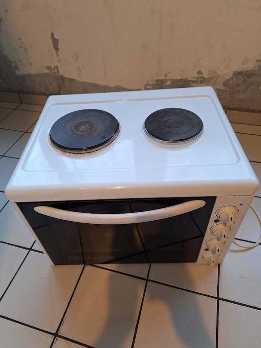 Готварска печка мини Елдом 203VFE, Раховец, Бяла, фурна с котлони