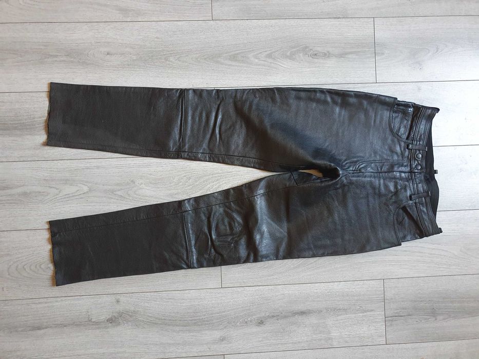 Pantaloni de piele HEIN GERICKE - Marime 40 (Talie 76 cm)