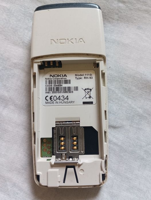 Nokia 1110i, оригинал, производство Венгрия.