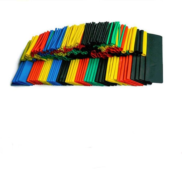 SET 164 BUC tuburi termocontractabil diverse culori si marimi