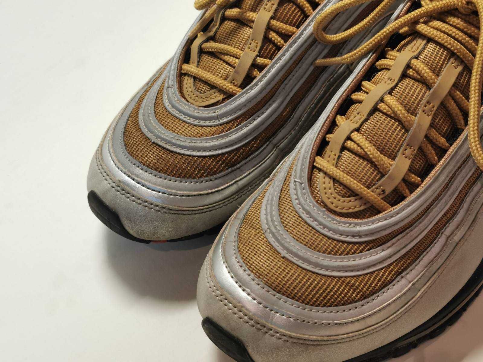 Air max 97 silver sales gold