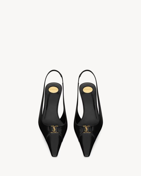 Saint laurent обувки с ток