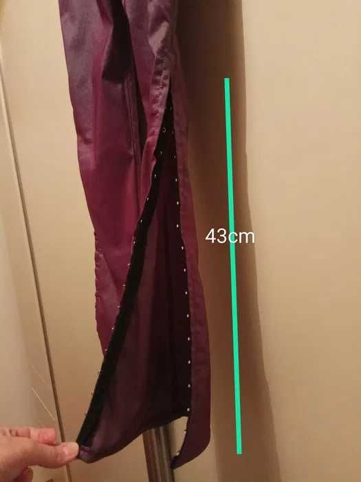 Pantaloni de vara, usori, mov, mar.34-36 (XS-S) - cool pt club .