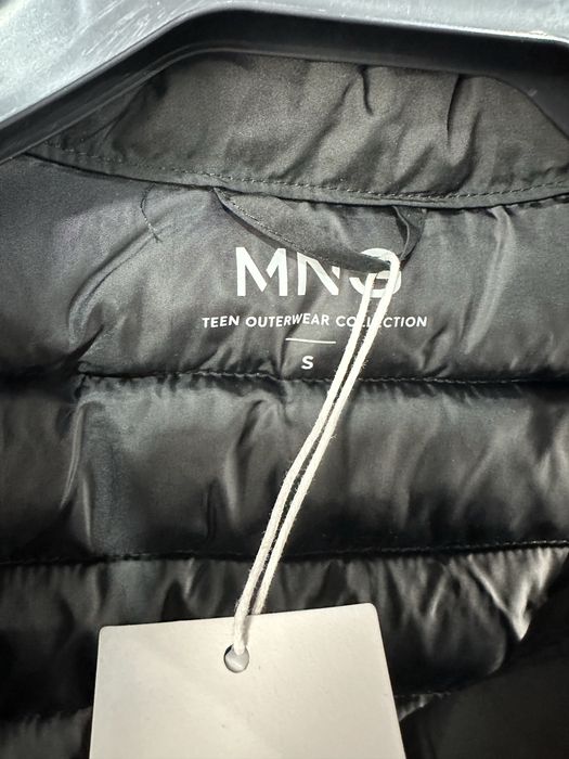 MANGO дамски къс  елек / грейка в черно